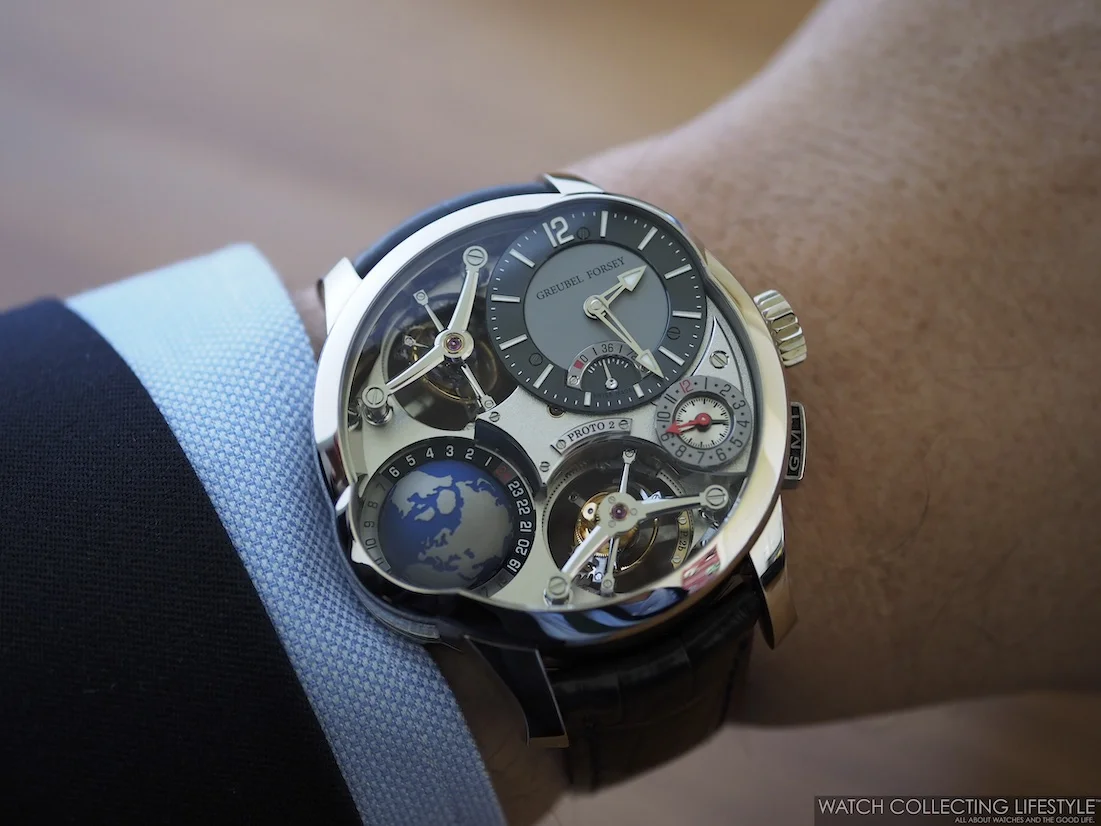 Baselworld 2019 Greubel Forsey GMT Quadruple Tourbillon. Live